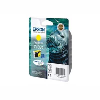 Купить картридж EPSON T1034 жёлтый оригинальный EPSON
